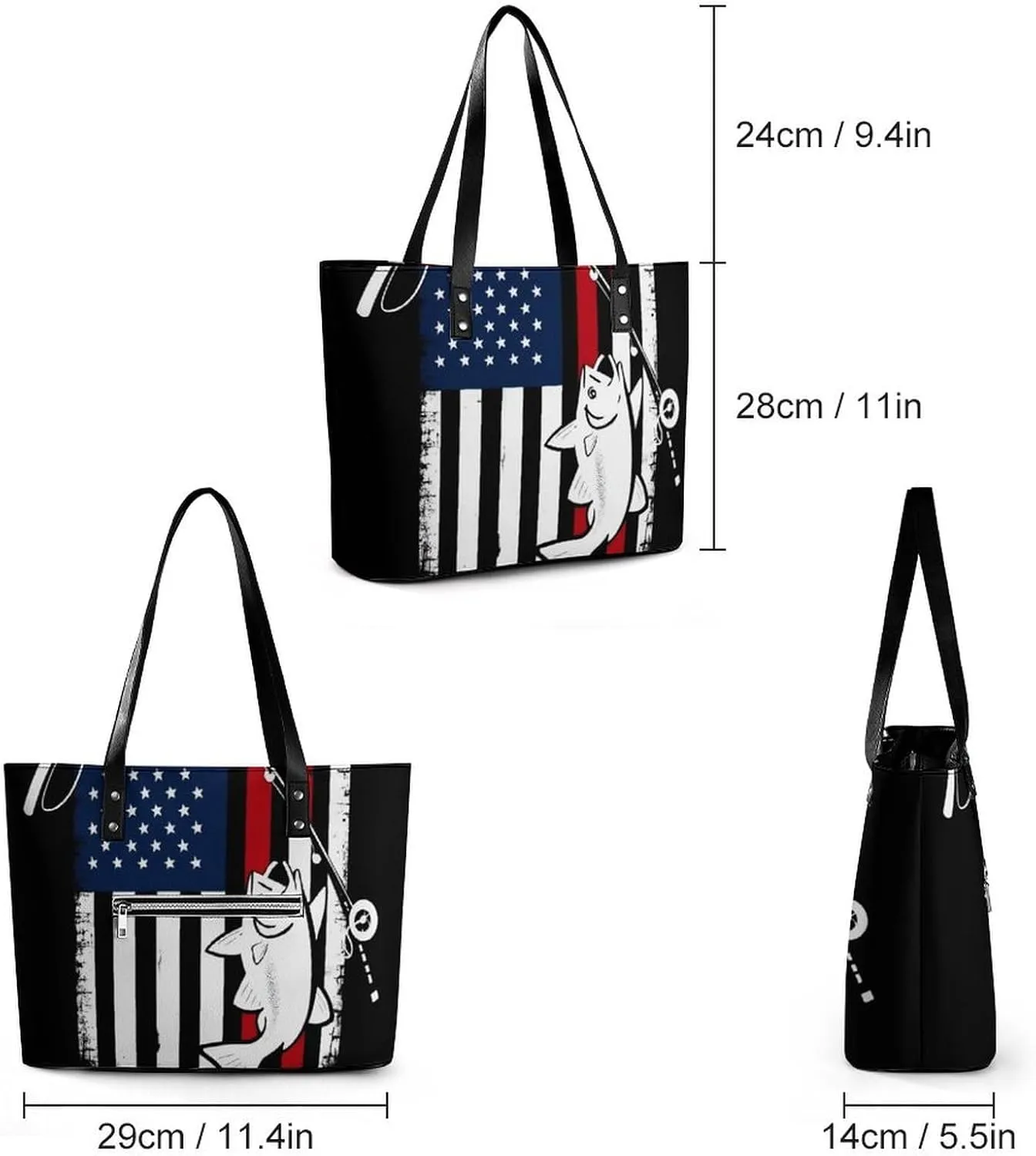 Women's Versatile Bucket Bag Soft PU Leather Trendy Shoulder Purse