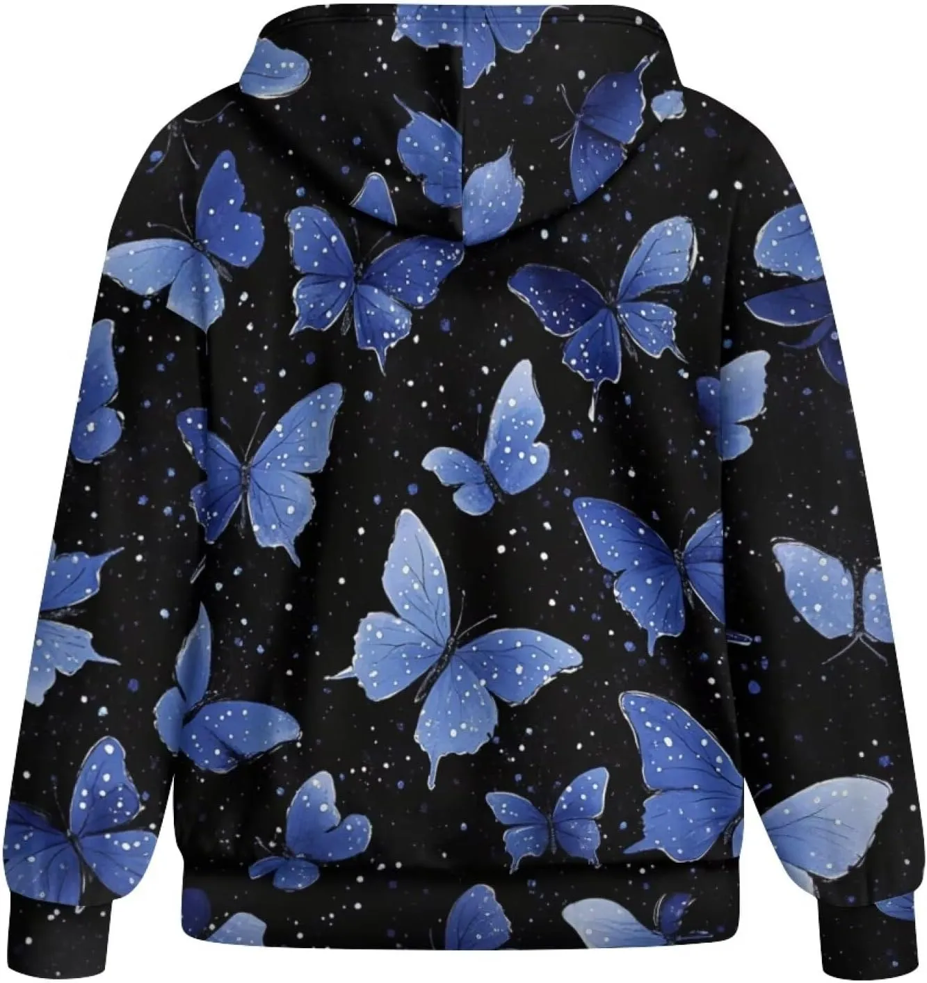 Womens Zip Up Hoodie Long Sleeve Fall Hooded Sweatshirts with Pockets Lightweight Jacket