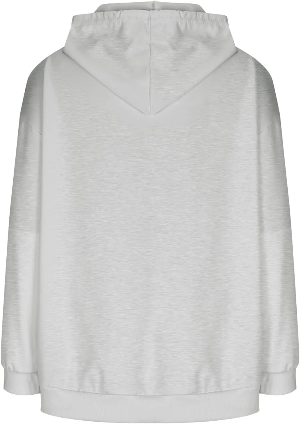 Womens Zip Up Hoodies 2024 Fall Winter Fashion Long Sleeve Hooded Sweatshirt Oversized Fleece Jacket with Pockets