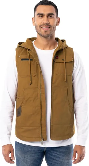 Wrangler Men's Lined Workwear Duck Vest