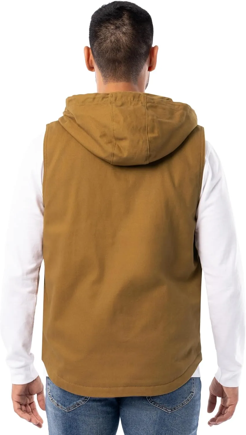 Wrangler Men's Lined Workwear Duck Vest