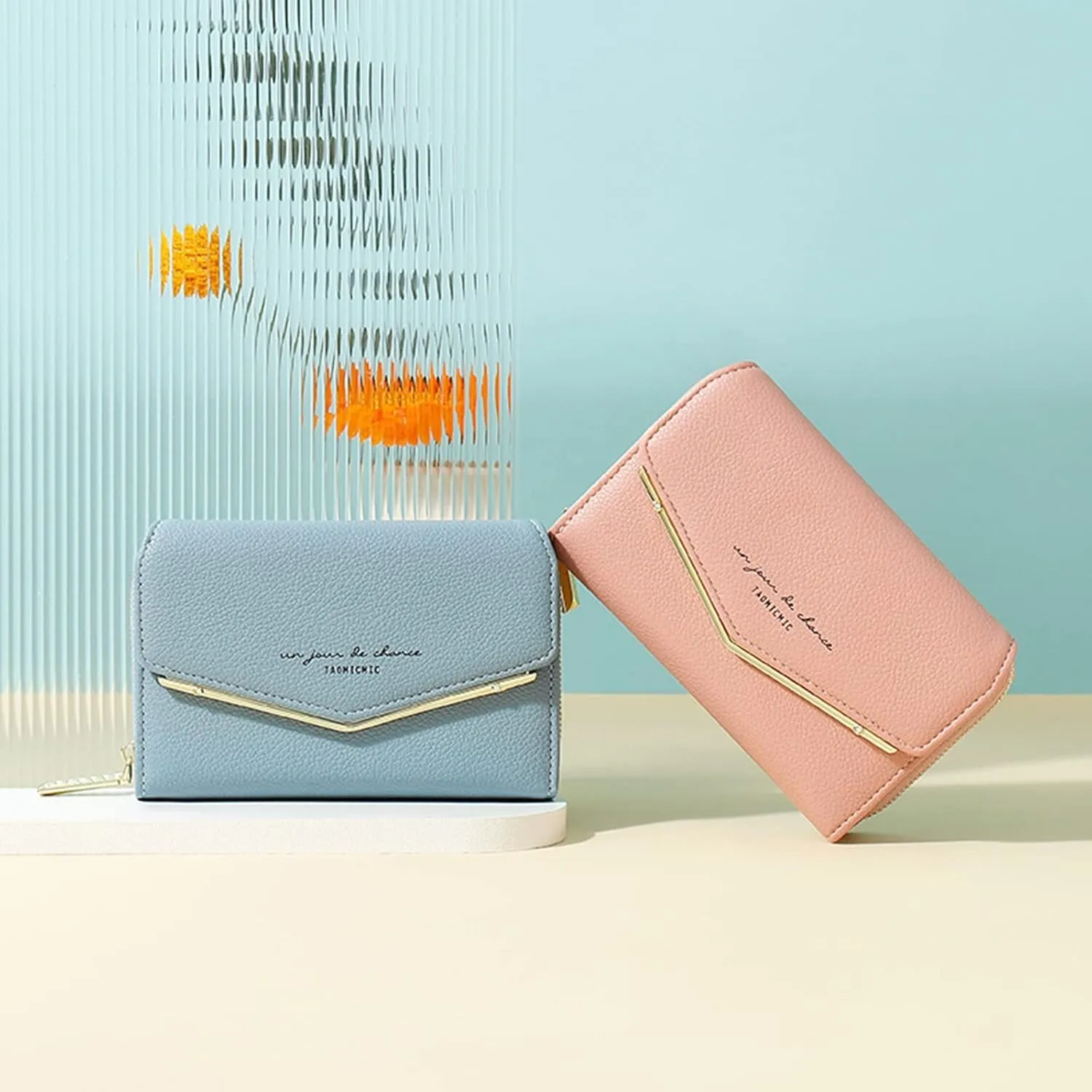 Wristlet Wallets for Women Zipper Purse for Travel Credit Card Holder Phone Organizer Practical Zipper Card Bags