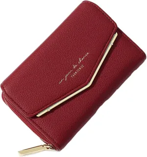 Wristlet Wallets for Women Zipper Purse for Travel Credit Card Holder Phone Organizer Practical Zipper Card Bags