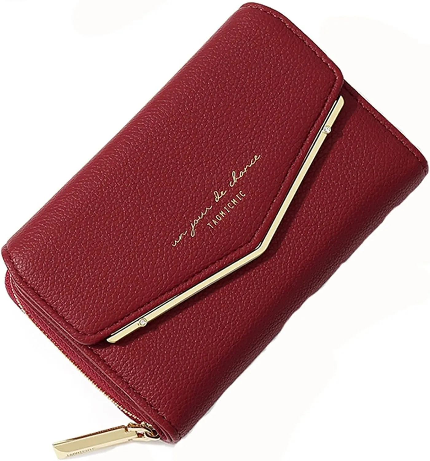 Wristlet Wallets for Women Zipper Purse for Travel Credit Card Holder Phone Organizer Practical Zipper Card Bags