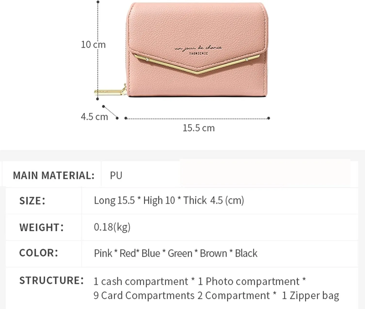 Wristlet Wallets for Women Zipper Purse for Travel Credit Card Holder Phone Organizer Practical Zipper Card Bags